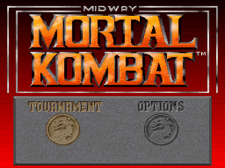 Mortal Kombat Turbo Title Screen